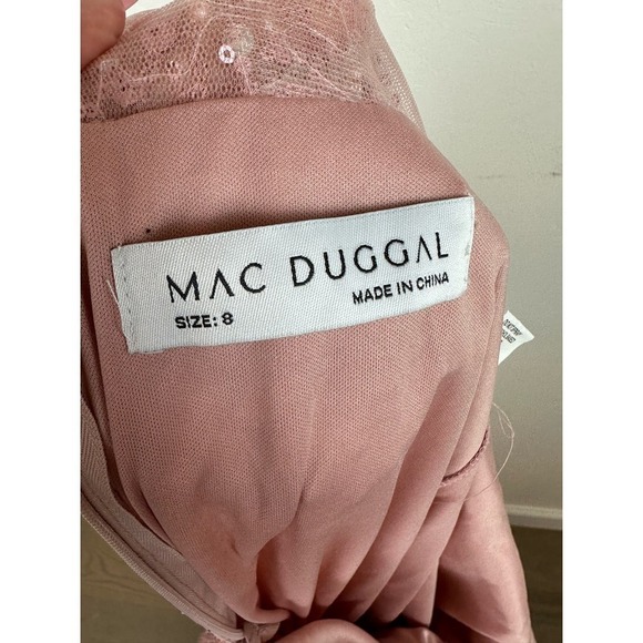 NWT MAC DUGGAL 68175 DRESS size 8 FLAW - Picture 11 of 11